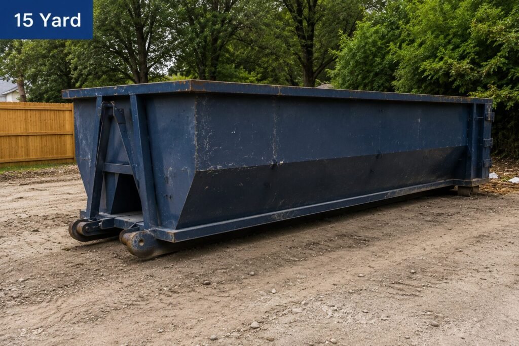 dumpster rental las cruces 15 yard roll-off container