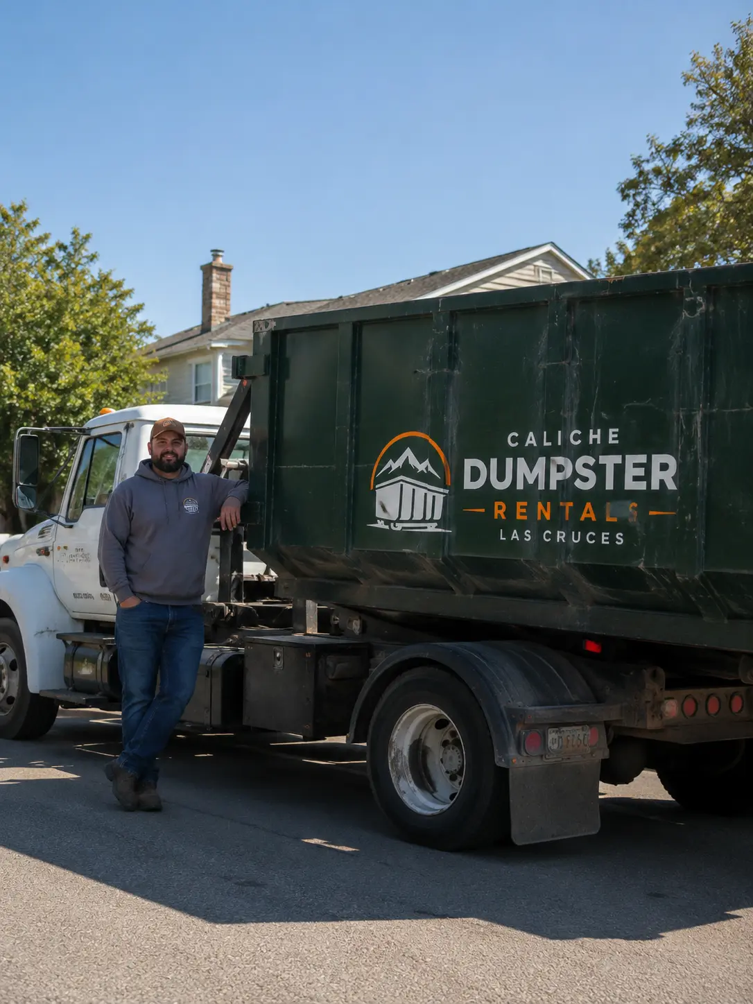 Caliche Dumpster Rentals Driver in Las Cruces