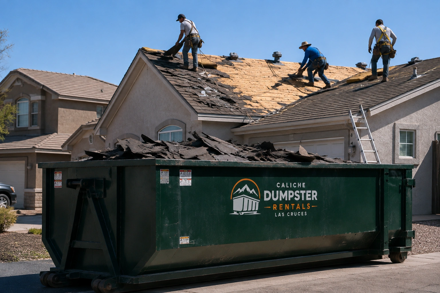 Roofing Dumpster Rental